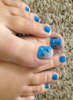 toe nail designs poster