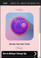 Beauty Tips And Tricks Affiche