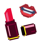 Beauty color by number - sandbox number coloring ícone