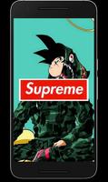 Goku x Supreme Wallpapers Art HD capture d'écran 2