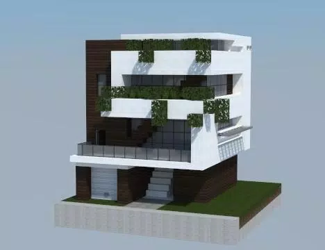 Casa Pequena Moderna Minecraft Map