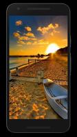 Beauty Beach Sunset Wallpapers capture d'écran 1