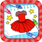 Beauty Coloring games - Beauty Color & Cosmetics icône