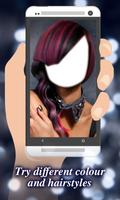 Hairstyle Colour Montage Maker Affiche