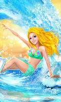 Summer Girls Beach Party Salon постер