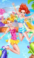 Water Park Salon - Summer Girl plakat