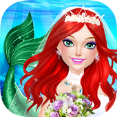 Princess Mermaid Wedding Salon icon