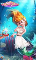 Princess Mermaid Wedding Salon الملصق