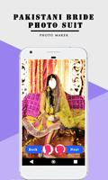 Pakistani Bride Photo Suit plakat