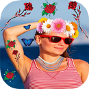 Crown of flowers with selfie APK
