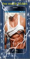 six stickers muscle photo free screenshot 1