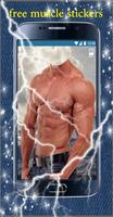 six stickers muscle photo free скриншот 2