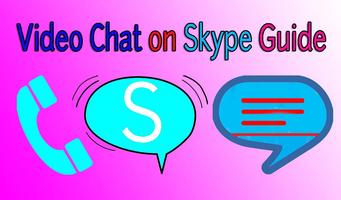 Video Chat on Skype Guide poster