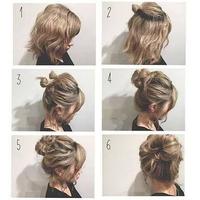 Cute and Easy Hairstyles Step by Step Tutorial 海报