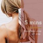 Hairstyles step by step in 5 mins 图标