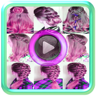 Beauty Tips:Hairstyles Video-icoon