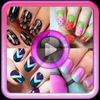 Beauty tutorial:Nail art video poster