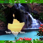 Waterfall Photo Background biểu tượng