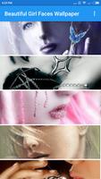 Beautiful Girl Faces Wallpaper-poster