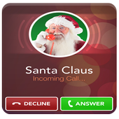 🎅 Call from santa claus prank icon