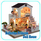 Ballerina Princess Doll House icône