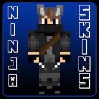 Poster Ninja Skins For Minecraft PE