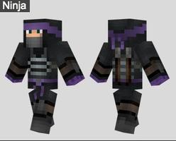 Ninja Skins For Minecraft PE ภาพหน้าจอ 3