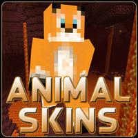 Pieles de animales para Minecraft PE Poster