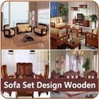 Sofa Set Design Wooden-icoon