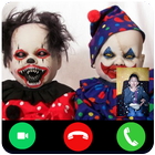 Fake Call Killer baby clown أيقونة