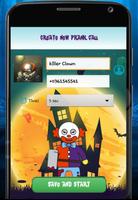 Fake Call Killer baby clown تصوير الشاشة 1