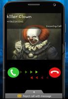 Fake Call Killer baby clown تصوير الشاشة 3