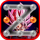Goku Black Locks Pattern icon