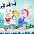 Terry - Christmas coloring