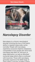 Narcolepsy  Disorder capture d'écran 3