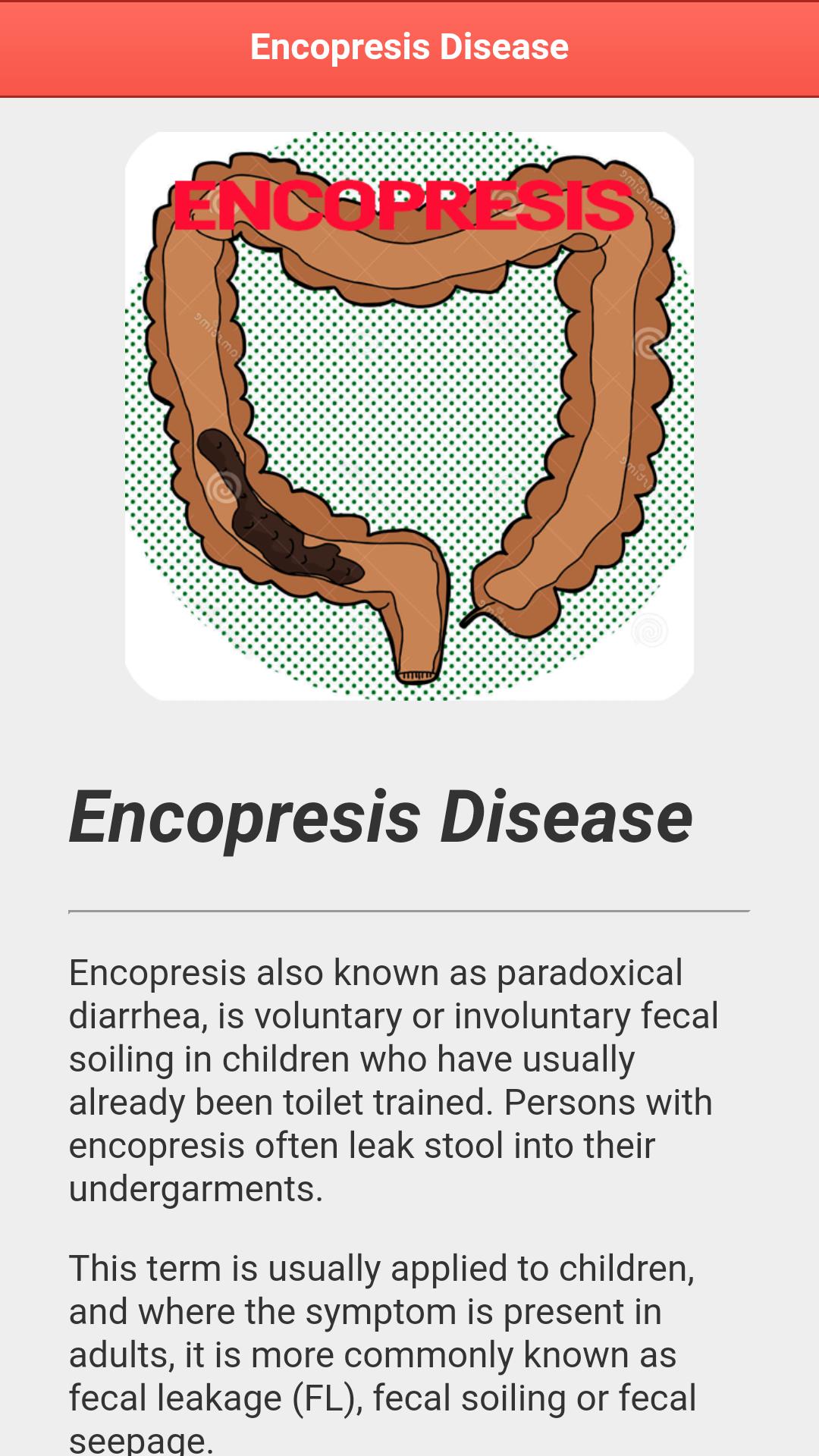 Encopresis Disease APK for Android Download