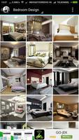 پوستر Bedroom Design Wallpaper