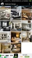 برنامه‌نما Bedroom Design Wallpaper عکس از صفحه