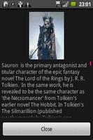 3D Eye of Sauron - LOTR capture d'écran 2