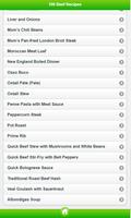 2 Schermata Beef Recipes (Most delicious)