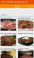 Beef Steak Recipes Full capture d'écran 1