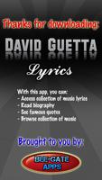 David Guetta Lyrics পোস্টার