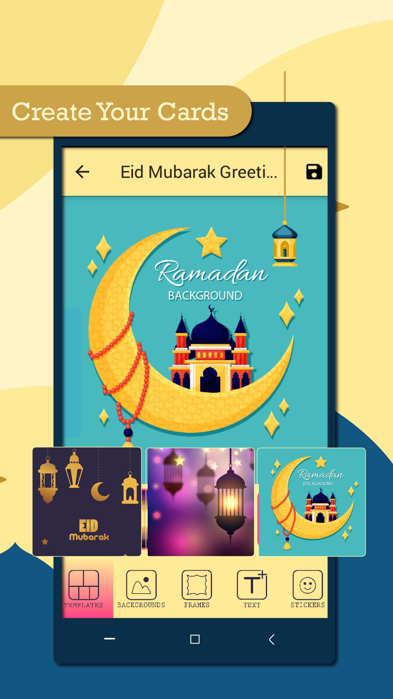 Eid Mubarak Greeting card Maker 5 for Android - APK Download Eid Mubarak Greeting card Maker 5 for Android - APK Download