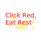 Click Red, Eat Rest icône