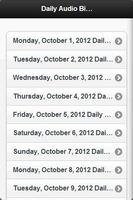 Daily Audio Bible الملصق