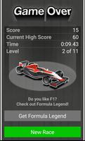 Formula Scroller - Tap GP Cars syot layar 2