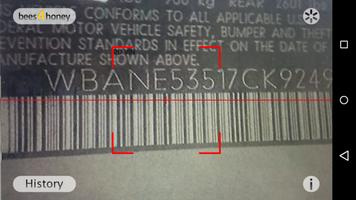 VIN Barcode Scanner Affiche