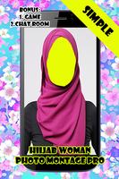 Hijab Woman Photo Montage Pro capture d'écran 3