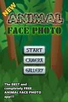Animal Face Photo Plakat