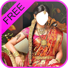 Indian Bridal Photo Montage icône
